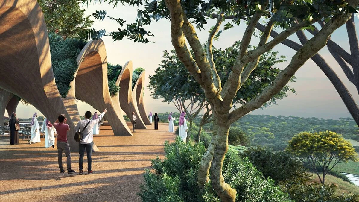 King Salman Park - Moon Garden