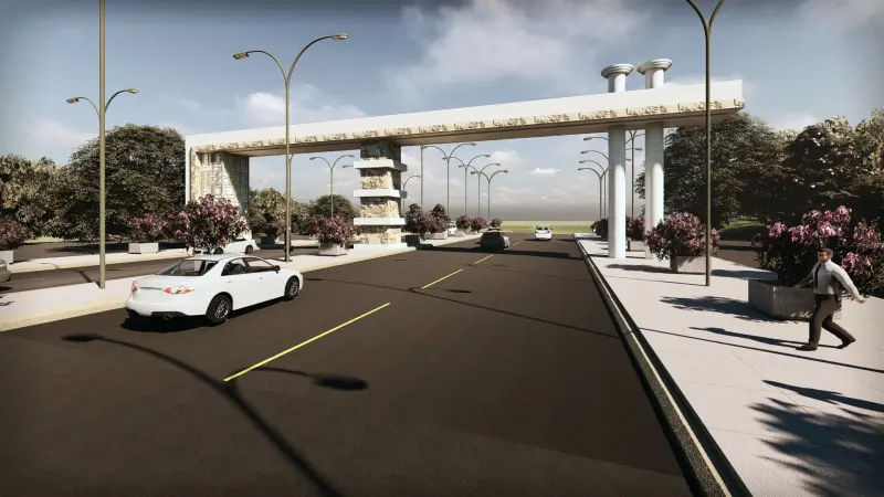 مشروع بوابة المفرق 2