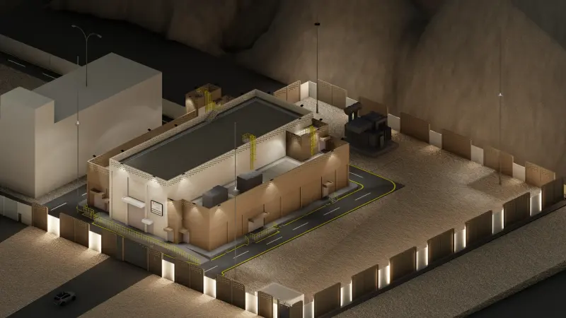 Arafat Central Substation Project (110/33/13.8 kV)